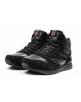 Чоловічі високі кросівки зимові Reebok LX8500 чорні