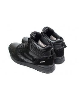 Чоловічі високі кросівки зимові Reebok LX8500 чорні