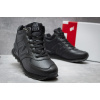 Мужские высокие кроссовки на меху New Balance 574 Mid-Cut Fur черные