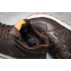 Мужские высокие кроссовки на меху New Balance 574 Mid-Cut Fur коричневые