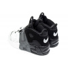 Купить Мужские высокие кроссовки Nike Air More Uptempo '96 серые с белым и черным