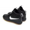 Мужские высокие кроссовки Nike Lunar Force 1 Duckboot '17 Thermo черные с белым