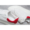 Купить Женские кроссовки Alexander McQueen Oversized Sole Low Sneaker белые с красным