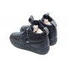 Женские высокие кроссовки на межу Nike Lunar Force 1 Duckboot '17 темно-синие