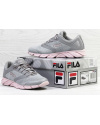 Женские кроссовки Fila Megalite 2.0 серые с розовым