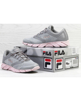 Женские кроссовки Fila Megalite 2.0 серые с розовым