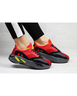 Жіночі кросівки Adidas Yeezy Boost Wave Runner 700 'OG' червоні з сірим
