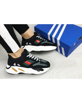 Жіночі кросівки Adidas Yeezy Boost Wave Runner 700 'OG' чорні з білим