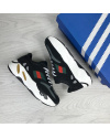 Купить Женские кроссовки Adidas Yeezy Boost Wave Runner 700 'OG' черные с белым