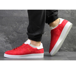 Мужские кроссовки Adidas Topanga красные с белым
