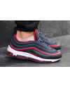 Купить Чоловічі кросівки Nike Air Max 97 сині з червоним