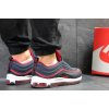 Купить Мужские кроссовки Nike Air Max 97 синие с красным