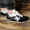 Купить Мужские кроссовки New Balance 574 черные с белым