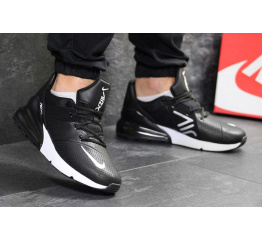 Мужские кроссовки Nike Air 270 Premium черные с белым
