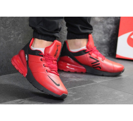 Мужские кроссовки Nike Air 270 Premium красные с черным