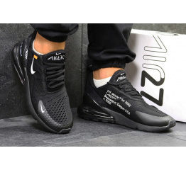 Мужские кроссовки Nike Air 270 x Off White черные