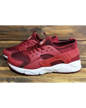Мужские кроссовки Nike Air Huarache бордовые