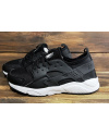Чоловічі кросівки Nike Air Huarache чорні з білим