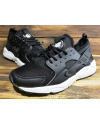 Купить Чоловічі кросівки Nike Air Huarache чорні з білим