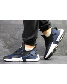 Чоловічі кросівки Nike Air Huarache Drift сині з чорним