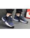 Купить Мужские кроссовки Nike Air Huarache Drift синие с черным