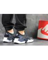 Купить Мужские кроссовки Nike Air Huarache Drift синие с черным