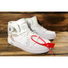 Мужские кроссовки Nike Air Jordan 1 Retro High x Off White белые