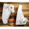 Мужские кроссовки Nike Air Jordan 1 Retro High x Off White белые