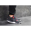 Мужские кроссовки Nike Air Jordan 4 Retro темно-синие с красным
