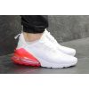 Купить Мужские кроссовки Nike Air Max 270 белые с красным