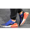 Чоловічі кросівки Nike Air Max 270 сині з помаранчевим