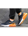 Чоловічі кросівки Nike Air Max 270 темно-сині з помаранчевим