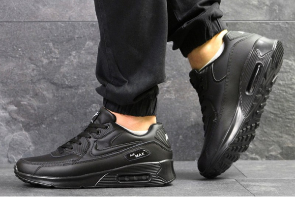 Мужские кроссовки Nike Air Max 90 черные