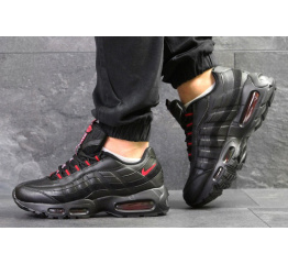 Мужские кроссовки Nike Air Max 95 OG черные с красным