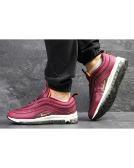 Чоловічі кросівки Nike Air Max 97 бордові