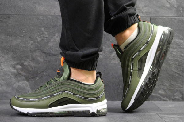 Мужские кроссовки Nike Air Max 97 зелные