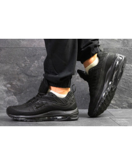 Чоловічі кросівки Nike Air Max 98 х Off-White чорні