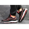 Мужские кроссовки Nike Air Max 98 х Off-White черные с красным