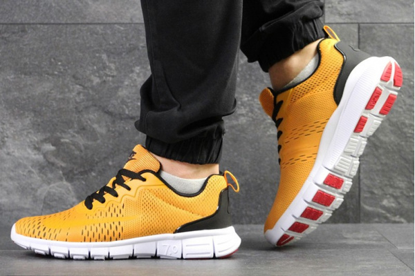 Мужские кроссовки Nike Free Run 7.0 желтые