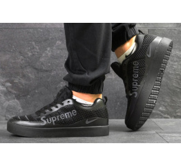 Мужские кроссовки Nike Sneakers x Supreme черные