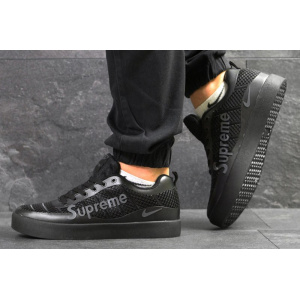 Чоловічі кросівки Nike Sneakers x Supreme чорні