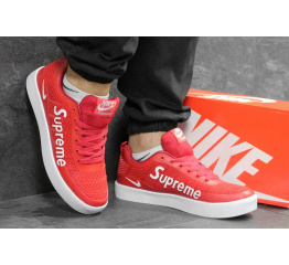 Мужские кроссовки Nike Sneakers x Supreme красные