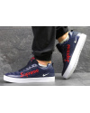 Чоловічі кросівки Nike Sneakers x Supreme сині з червоним
