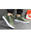 Купить Мужские кроссовки Nike Sneakers x Supreme зеленые