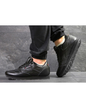 Чоловічі кросівки Reebok Classic Leather чорні