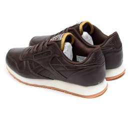 Купить Мужские кроссовки Reebok Classic Leather коричневые в Украине