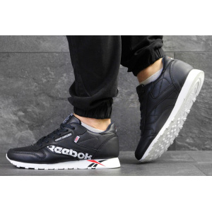 Чоловічі кросівки Reebok Classic Leather MU темно-сині
