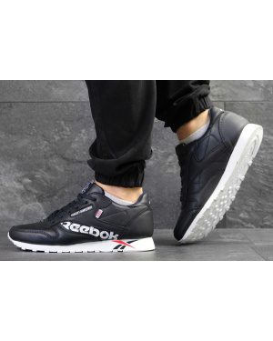 Чоловічі кросівки Reebok Classic Leather MU темно-сині