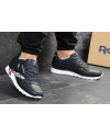 Купить Мужские кроссовки Reebok Classic Leather MU темно-синие