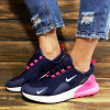 Купить Женские кроссовки Nike Air Max 270 темно-синие с розовым